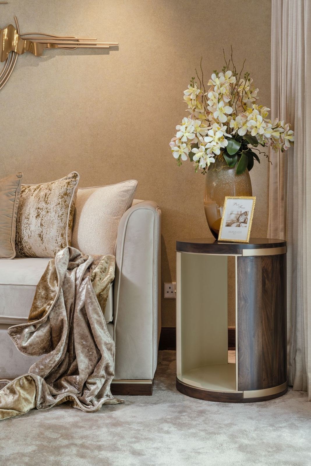 Living-room detail at Cinnamon Life